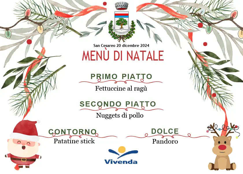 Menù di Natale San Cesareo